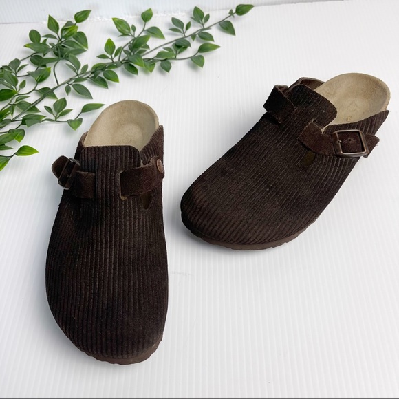 Birkenstock Shoes - BIRKENSTOCK Boston 25th Anniversary Corduroy Clog